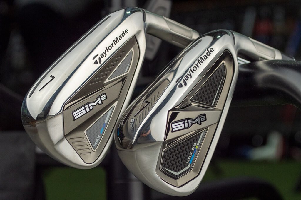 TaylorMade SIM 2 Max OS Irons for high handicappers